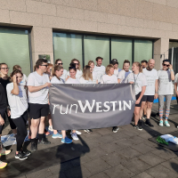 Global running day 2024 with Westin Warsaw by Warsaw Running Tours